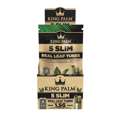 King Palm Slim Natural Display mit 15 Packungen