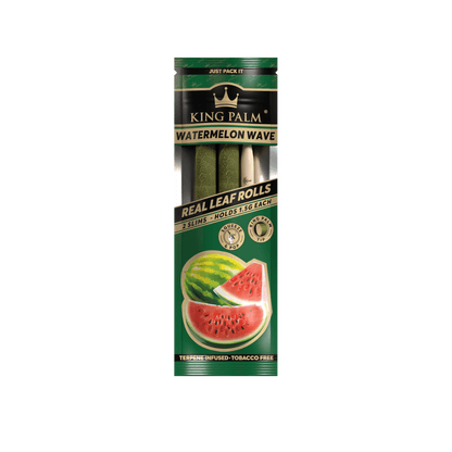 King Palm Slim Watermelon Wave Real Leaf Rolls 2 Stück
