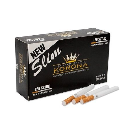 Korona Slim Zigarettenhülsen, 120 Stück