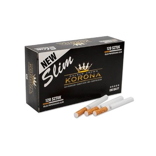 Korona Slim Zigarettenhülsen, 120 Stück