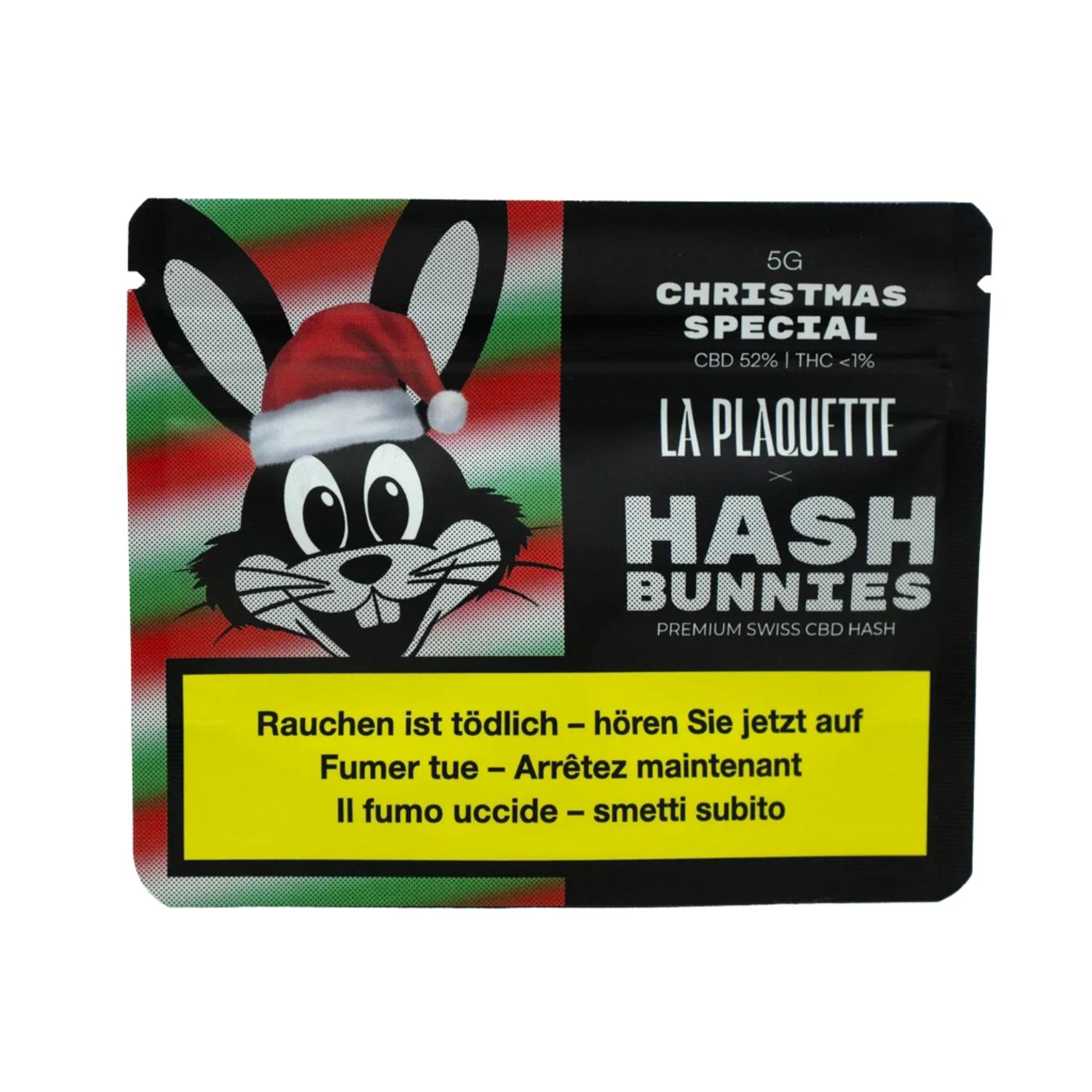 La Plaquette Hash Bunnies CBD Hash Christmas Special 5g