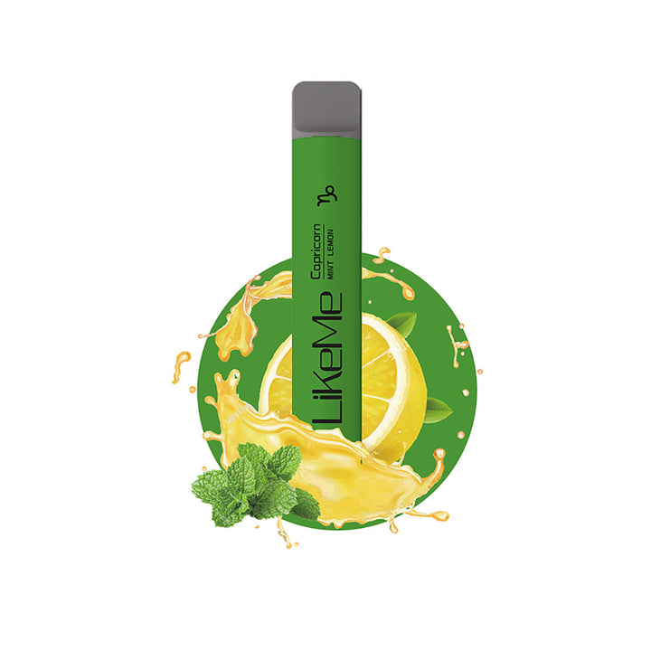 Like Me Capricorn Mint Lemon – Einweg-Vape, 20 mg, 650 Züge