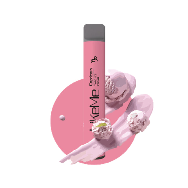 Like Me Capricorn Taro Ice Cream – Einweg-Vape, 20 mg, 650 Züge