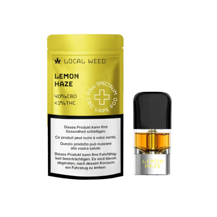 Local Weed Lemon Haze CBD Pod 40 Prozent
