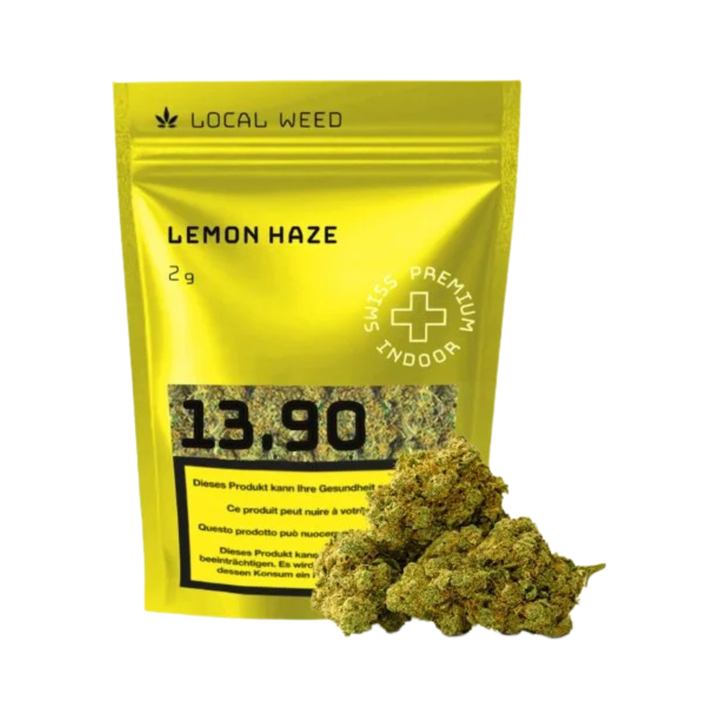 Local Weed Lemon Haze Indoor CBD Blüten 2g