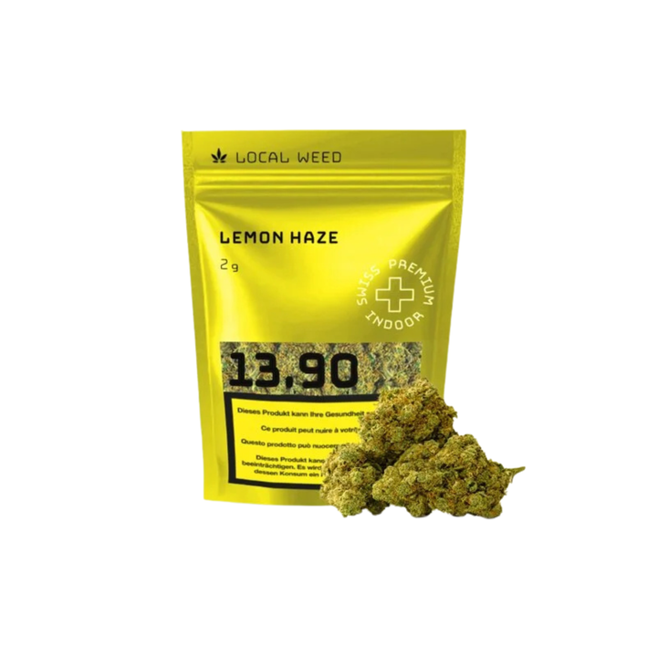Local Weed Lemon Haze Indoor CBD Blüten 2g