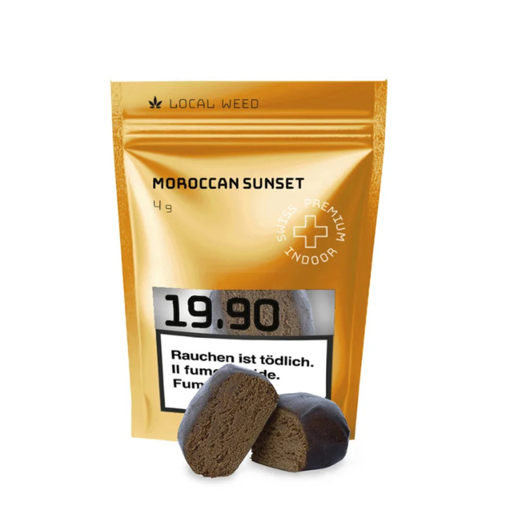 Local Weed Moroccan Sunset CBD Hasch 4g