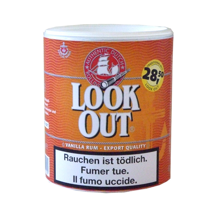 Look Out Vanilla Rum Pfeifentabak, Dose, 150 g