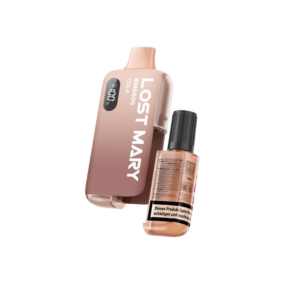 LOST MARY - BM6000 - 20mg/ml - Cola kaufen bei rauchwerk.ch