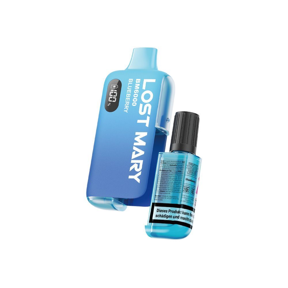 Lost Mary BM6000 Blueberry Hybrid Vape Kit 20mg/ml