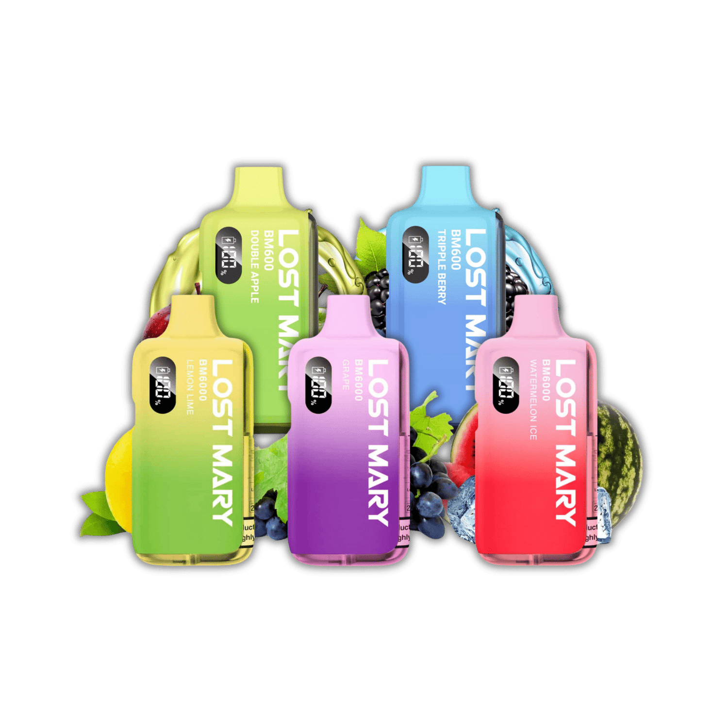 Lost Mary BM6000 Mix Bundle 5er Set 20mg/ml