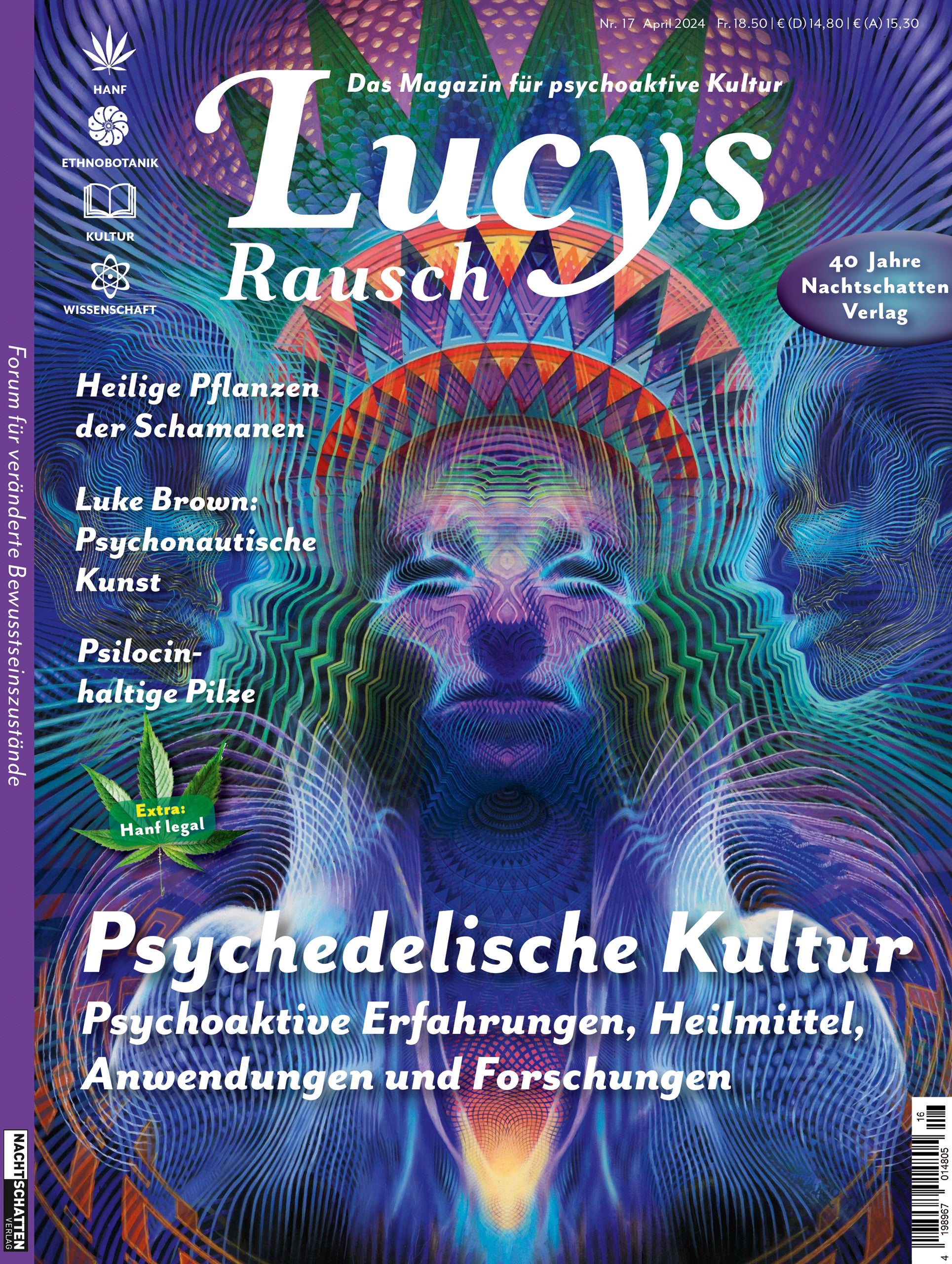 Lucys Rausch Nr. 17 Magazin, Nachtschatten Verlag, 2024