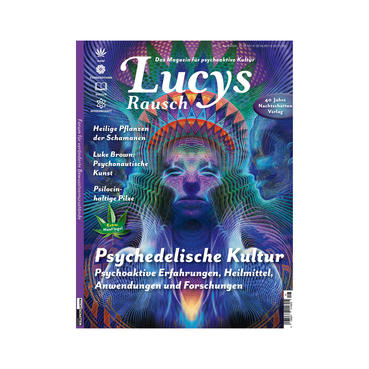 Lucys Rausch Nr. 17 Magazin, Nachtschatten Verlag, 2024