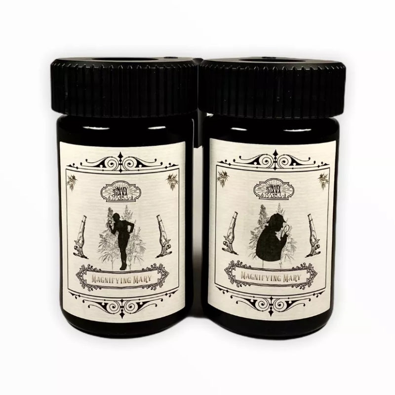 Magnifying Mary Mrs. Holmes – Aufbewahrungsglas mit Lupendeckel, 200 ml