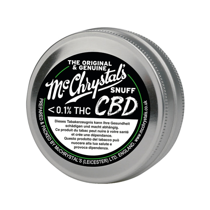 Mc Chrystal's CBD Schnupftabak, 12 x 8,75 g