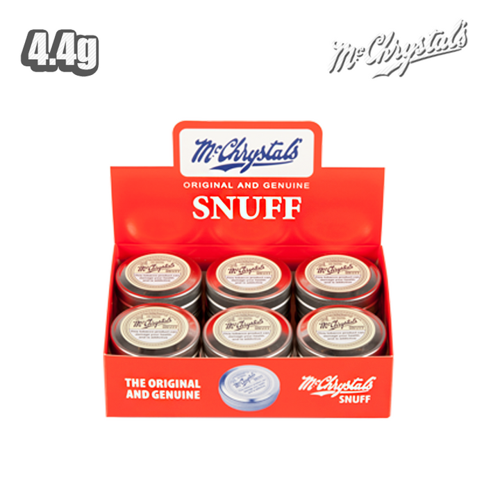 Mc Chrystal's Schnupftabak Small, 12 x 4,4 g