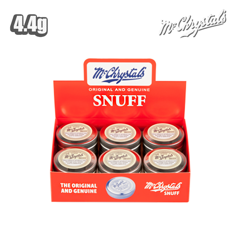 Mc Chrystal's Schnupftabak Small, 12 x 4,4 g