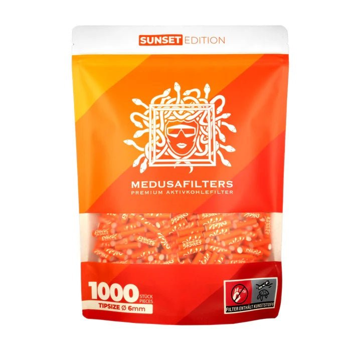 Medusa - 1000er Pack - SUNSET - Hybrid Aktivkohlefilter kaufen bei rauchwerk.ch