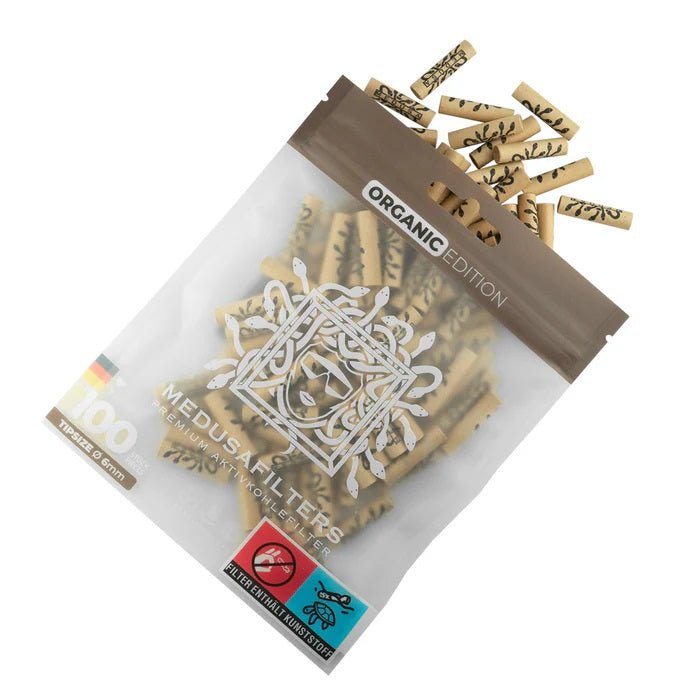 Medusa - 100er Pack - ORGANIC - Hybrid Aktivkohlefilter kaufen bei rauchwerk.ch