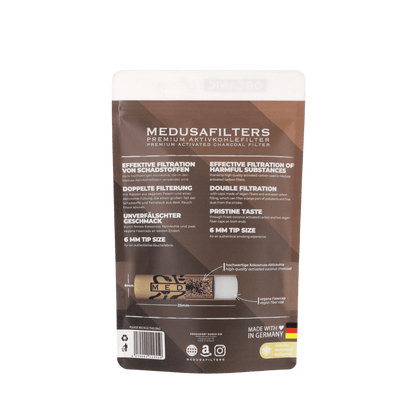 Medusa - 250er Pack - ORGANIC - Hybrid Aktivkohlefilter kaufen bei rauchwerk.ch