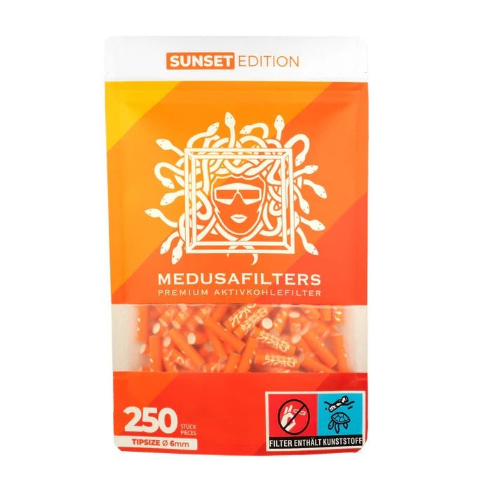 Medusa - 250er Pack - SUNSET - Hybrid Aktivkohlefilter kaufen bei rauchwerk.ch