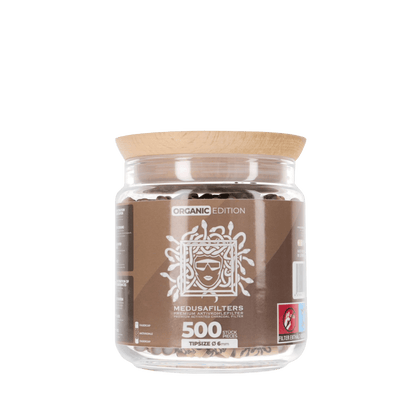 Medusa - 500er Glas - ORGANIC - Hybrid Aktivkohlefilter kaufen bei rauchwerk.ch