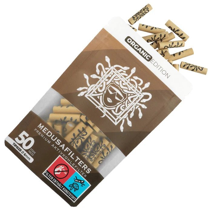 Medusa - 50er Pack - ORGANIC - Hybrid Aktivkohlefilter kaufen bei rauchwerk.ch