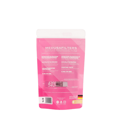 Medusa - 50er Pack - ROSÉ - Hybrid Aktivkohlefilter kaufen bei rauchwerk.ch