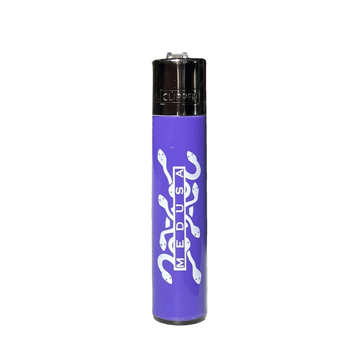 Medusa Clipper Feuerzeug Violet Edition 48er Display