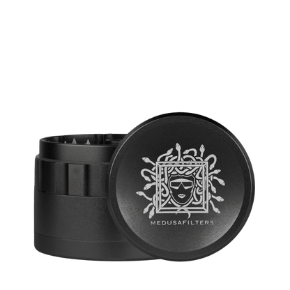 Medusa - Keramik Spike Grinder - Black - 64mm - 4 Part kaufen bei rauchwerk.ch