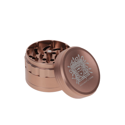 Medusa - Keramik Spike Grinder - Rosé - 64mm - 4 Part kaufen bei rauchwerk.ch