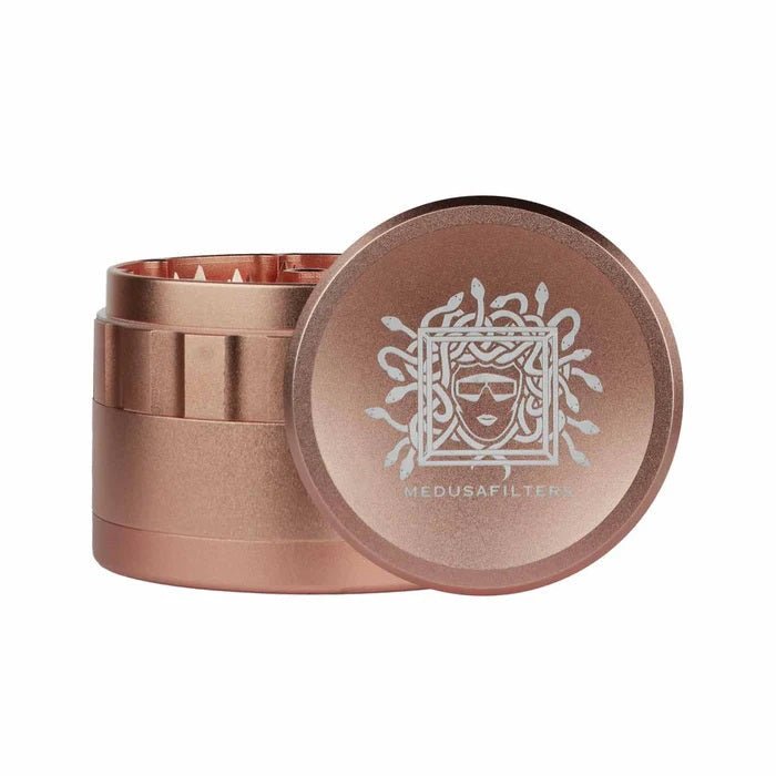 Medusa - Keramik Spike Grinder - Rosé - 64mm - 4 Part kaufen bei rauchwerk.ch