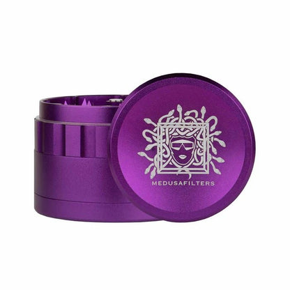 Medusa - Keramik Spike Grinder - Violet - 64mm - 4 Part kaufen bei rauchwerk.ch
