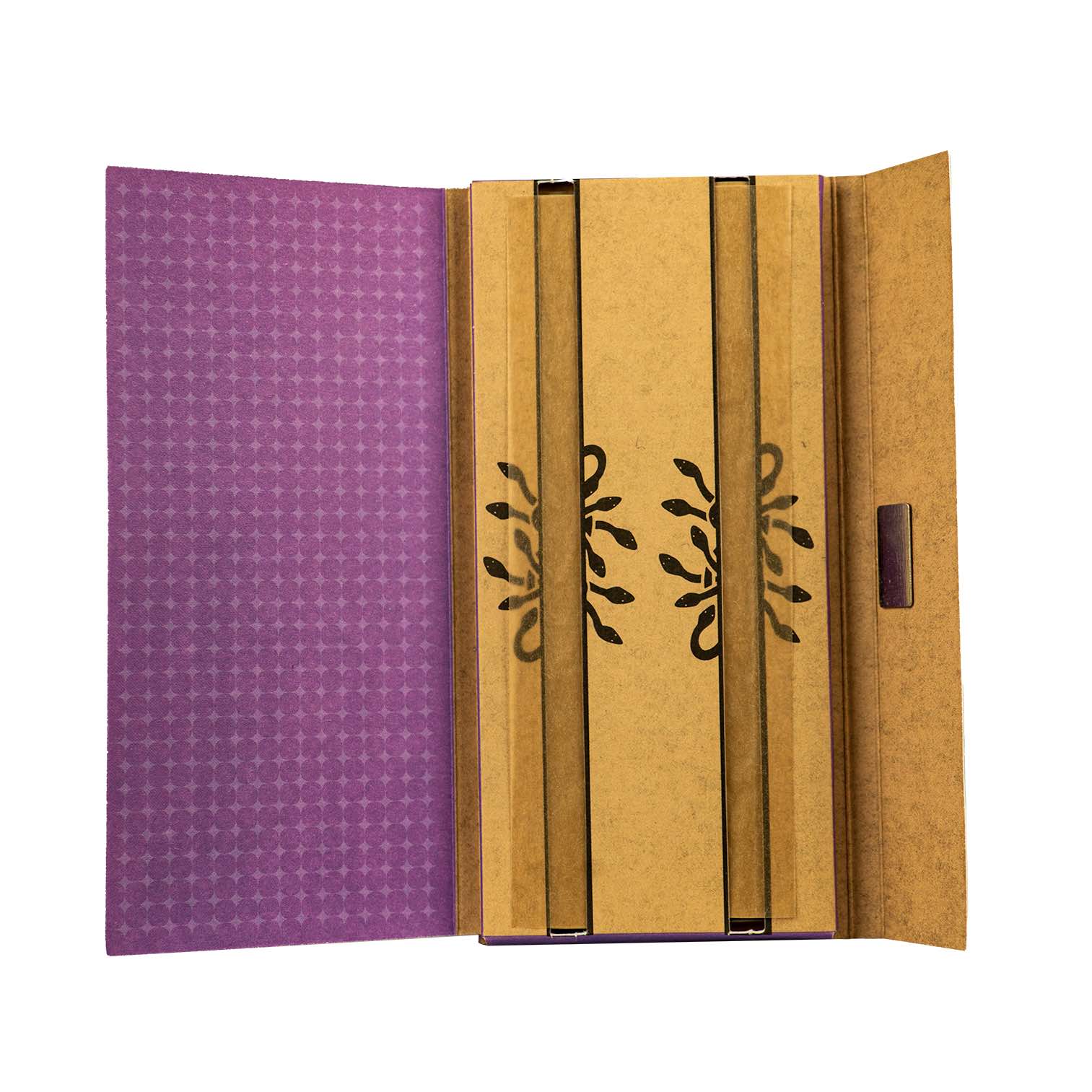 Aufgeklappte Medusa 3 in 1 Packung mit Tray und Grindfläche