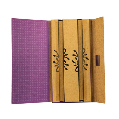 Aufgeklappte Medusa 3 in 1 Packung mit Tray und Grindfläche