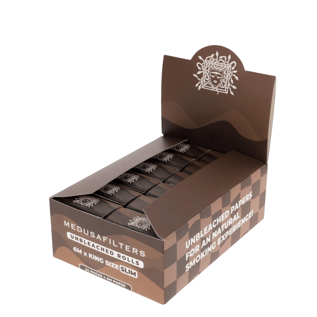 Medusa - Rolls - King Size Slim - 5 Meter - unbleached kaufen bei rauchwerk.ch