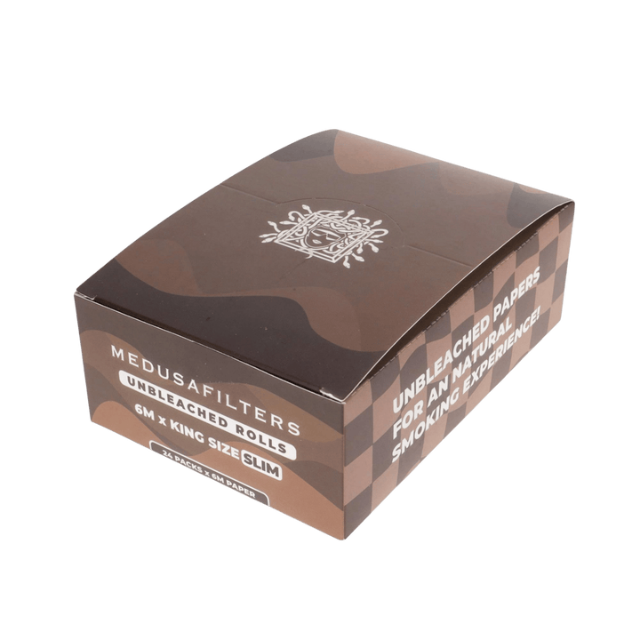 Geschlossenes Medusa Rolls Display mit 24 King Size Slim Rollen