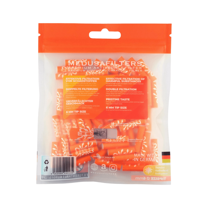 Detailansicht MedusaFilters SUNSET Hybridfilter 6 mm im Pack