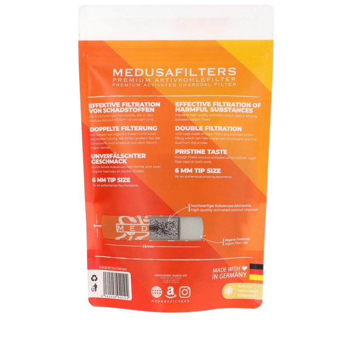 Detailansicht MedusaFilters SUNSET Hybridfilter 6 mm Packung