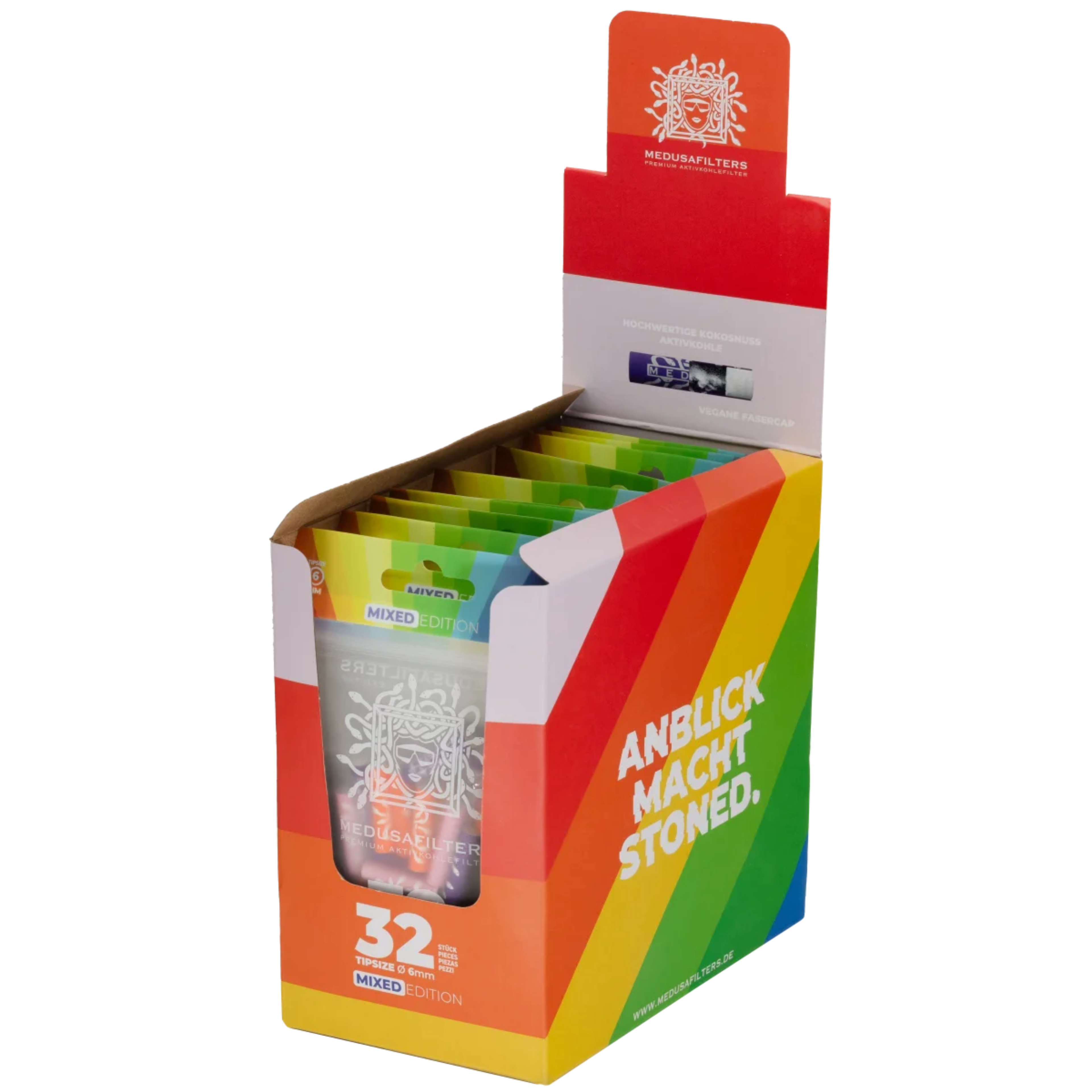 MedusaFilters 32er Mixed Display schräg