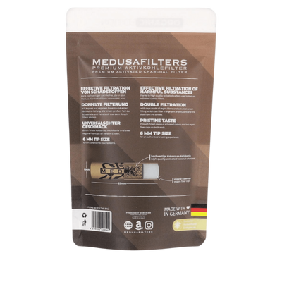 Detailansicht MedusaFilters Organic Hybridfilter 6 mm, 25 mm