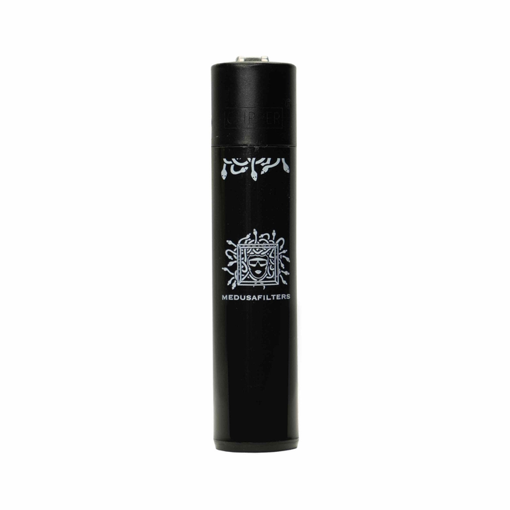 Medusa Clipper Feuerzeug Black Edition Display mit 48 Stück