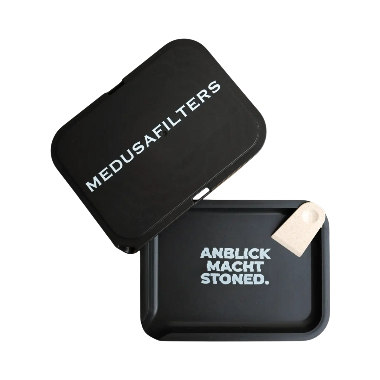 Deckel und Mini-Spatel vom Organic Tray Kit