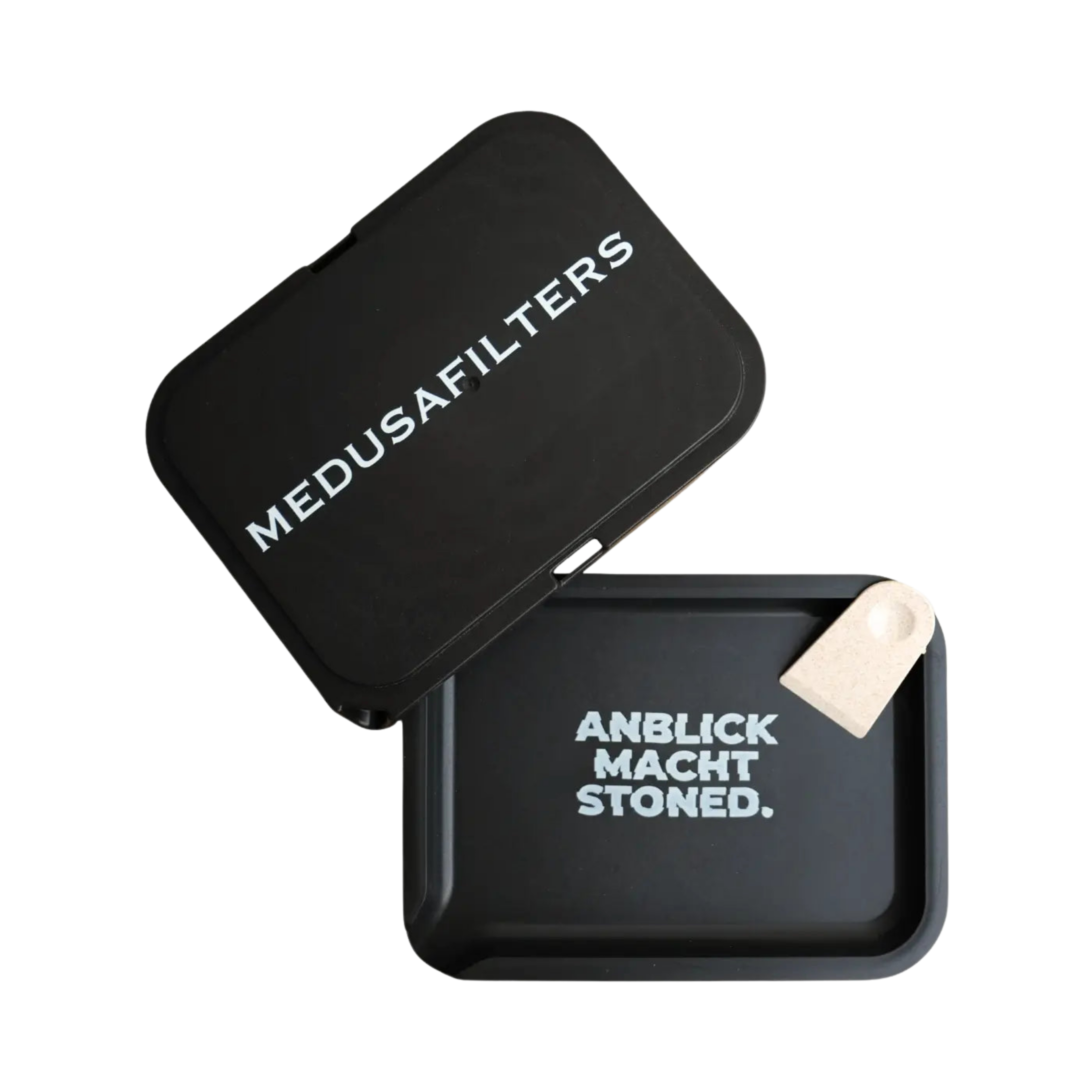 Deckel und Mini-Spatel vom Organic Tray Kit