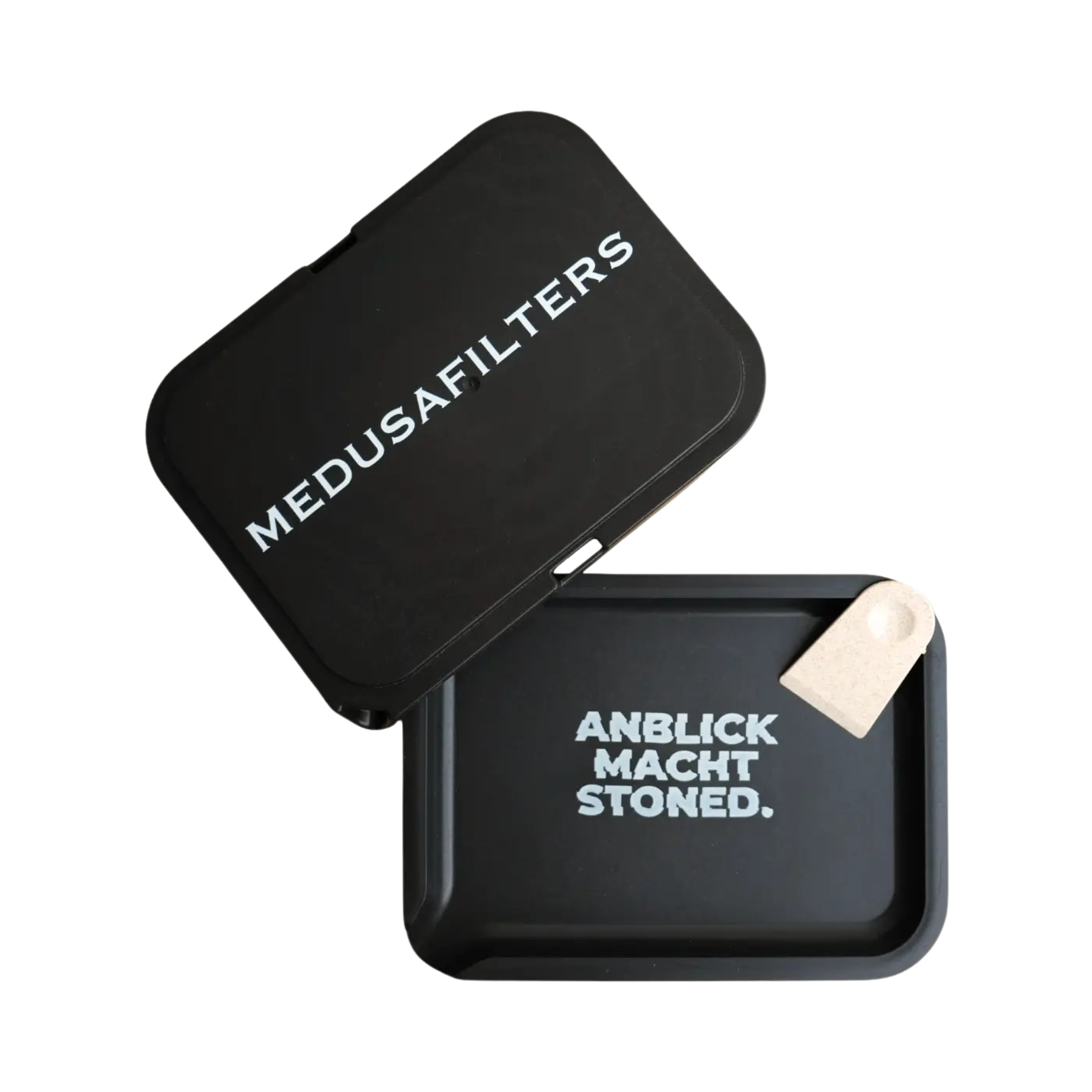 Deckel und Mini-Spatel vom Organic Tray Kit