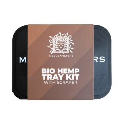 MedusaFilters Hemp Tray Kit Organic schwarz 20×15 cm