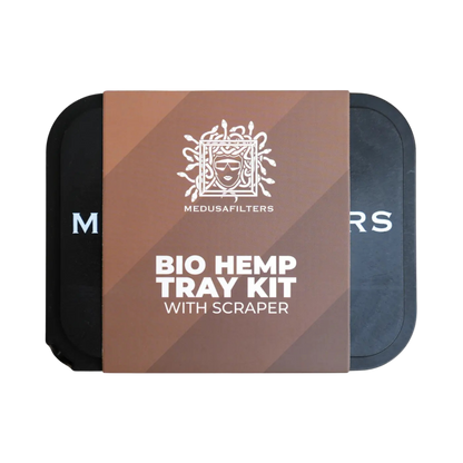MedusaFilters Hemp Tray Kit Organic schwarz 20×15 cm
