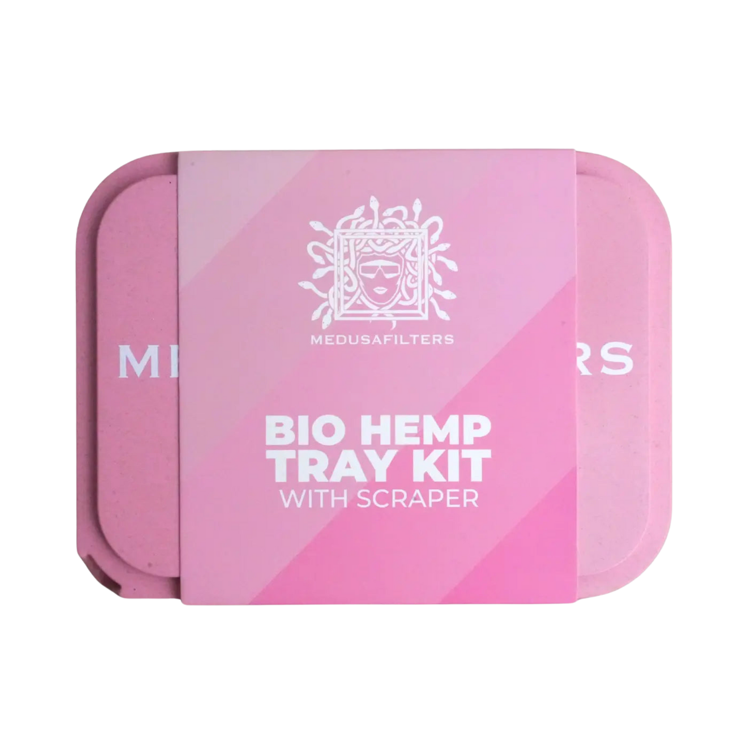 MedusaFilters Hemp Tray Kit Rosé mit Deckel und Spatel