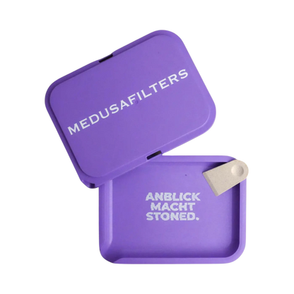 Violet Tray Kit mit Deckel und integriertem Spatel