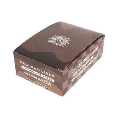 Geschlossenes Medusa Rolls Display mit 24 King Size Slim Rollen
